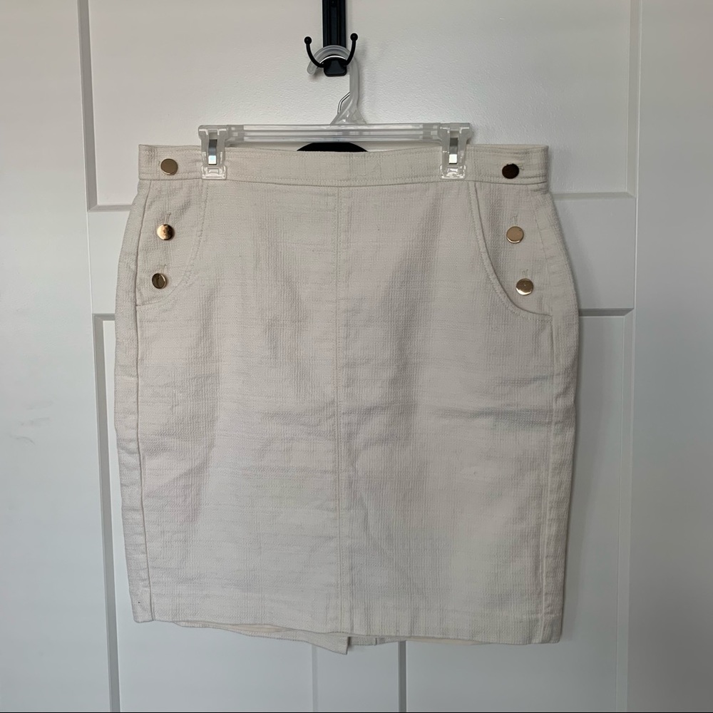 Off-white Ann Taylor Skirt Size 14